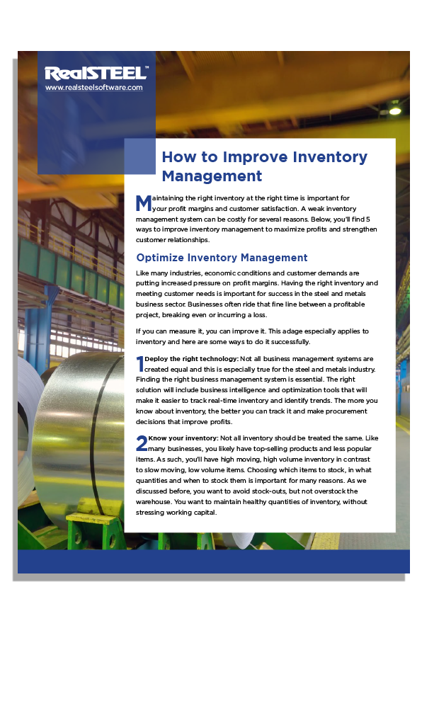 How to Improve Inventory Management