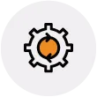 A static image of a gear